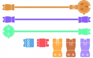 Ilustración de Conexiones eléctricas