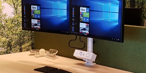 Braccio del monitor elettrificato