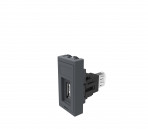 Módulo 45x22,5 - 1xUSB 2.0 A/A | IBConnect