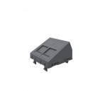 Module ABGESCHRÄGT 45x45 - 1x2 RJ45 | IBConnect