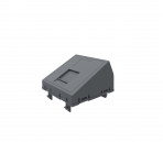 Module ABGESCHRÄGT 45x45 - 1x1 RJ45 | IBConnect